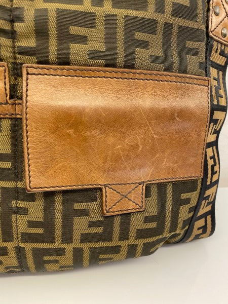 Fendi FF Brown Crossbody Bag