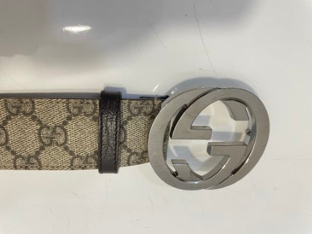 Gucci Bicolor GG Buckle Belt 38