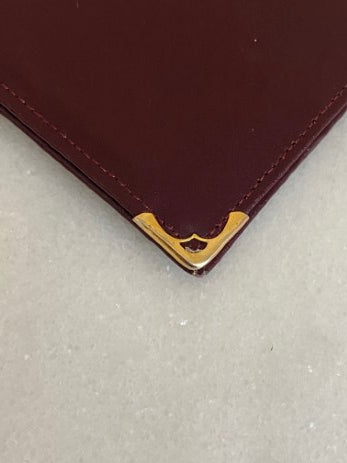 Cartier Red Long Wallet