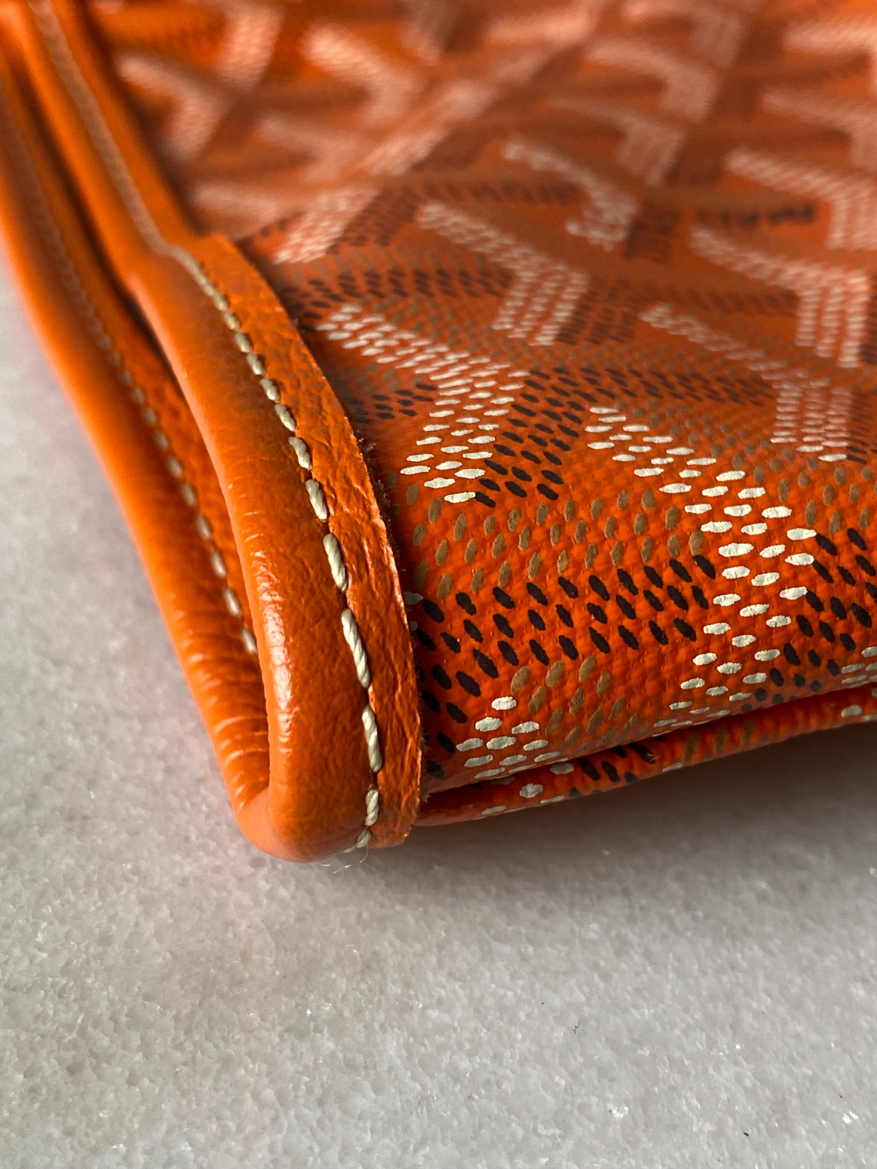 Goyard Orange Saint Louis PM Bag