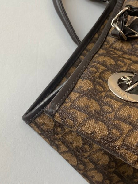 Christian Dior Brown Vintage Monogram Bag