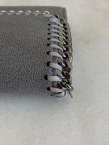 Stella Mccartney Grey Continental Falabella Long Wallet