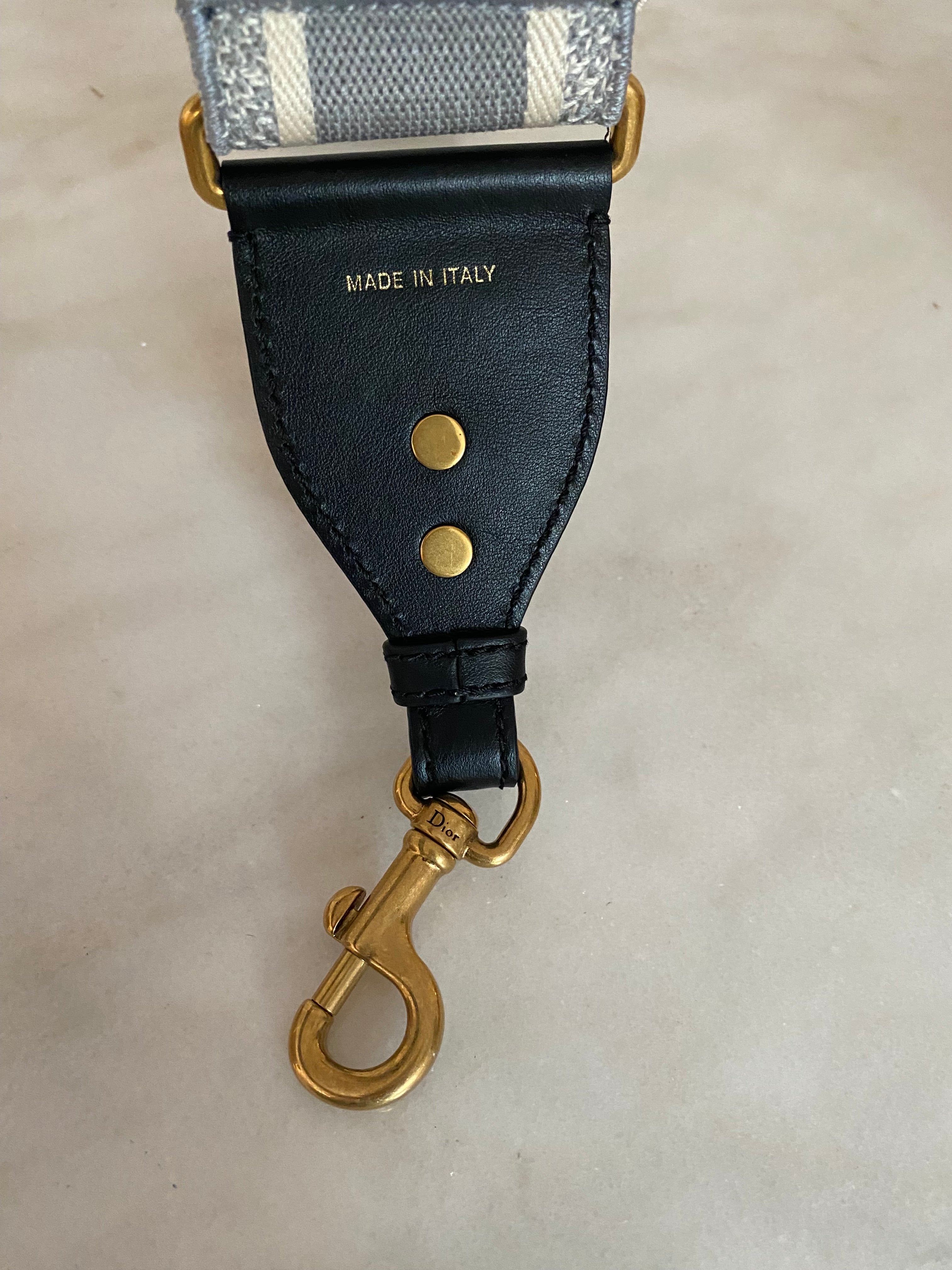 Christian Dior Tricolor Bag Strap