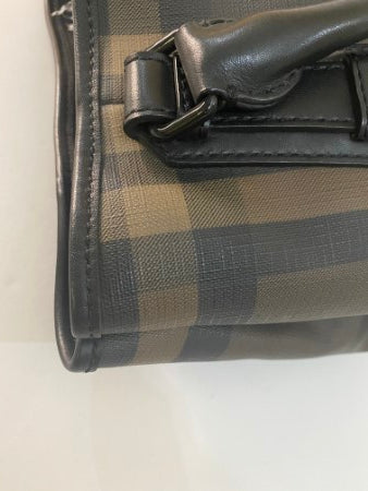 Burberry Smoked House Check Tote Bag