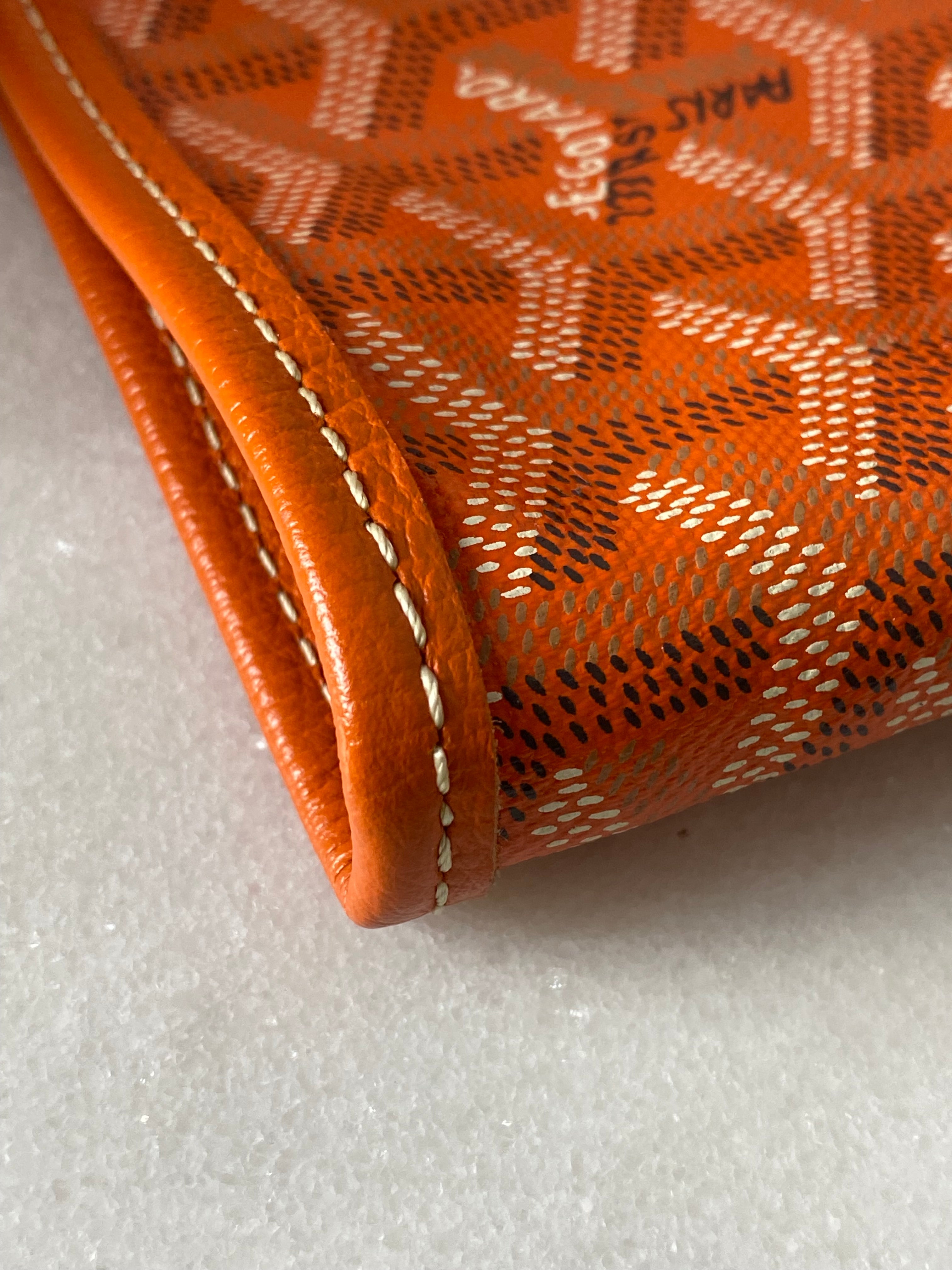 Goyard Orange Saint Louis PM Bag