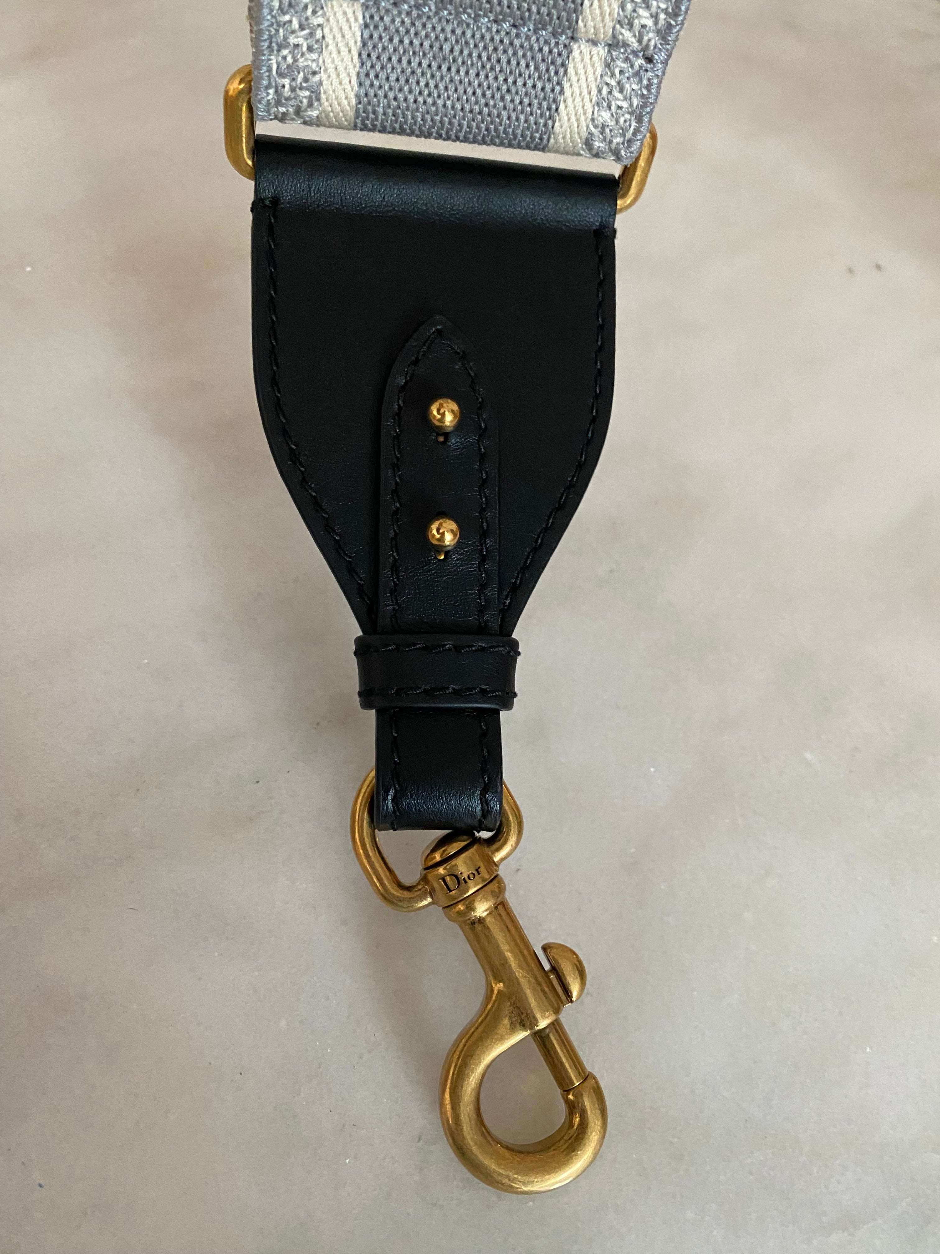 Christian Dior Tricolor Bag Strap