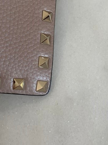 Valentino Nude Envelope Studded Clutch