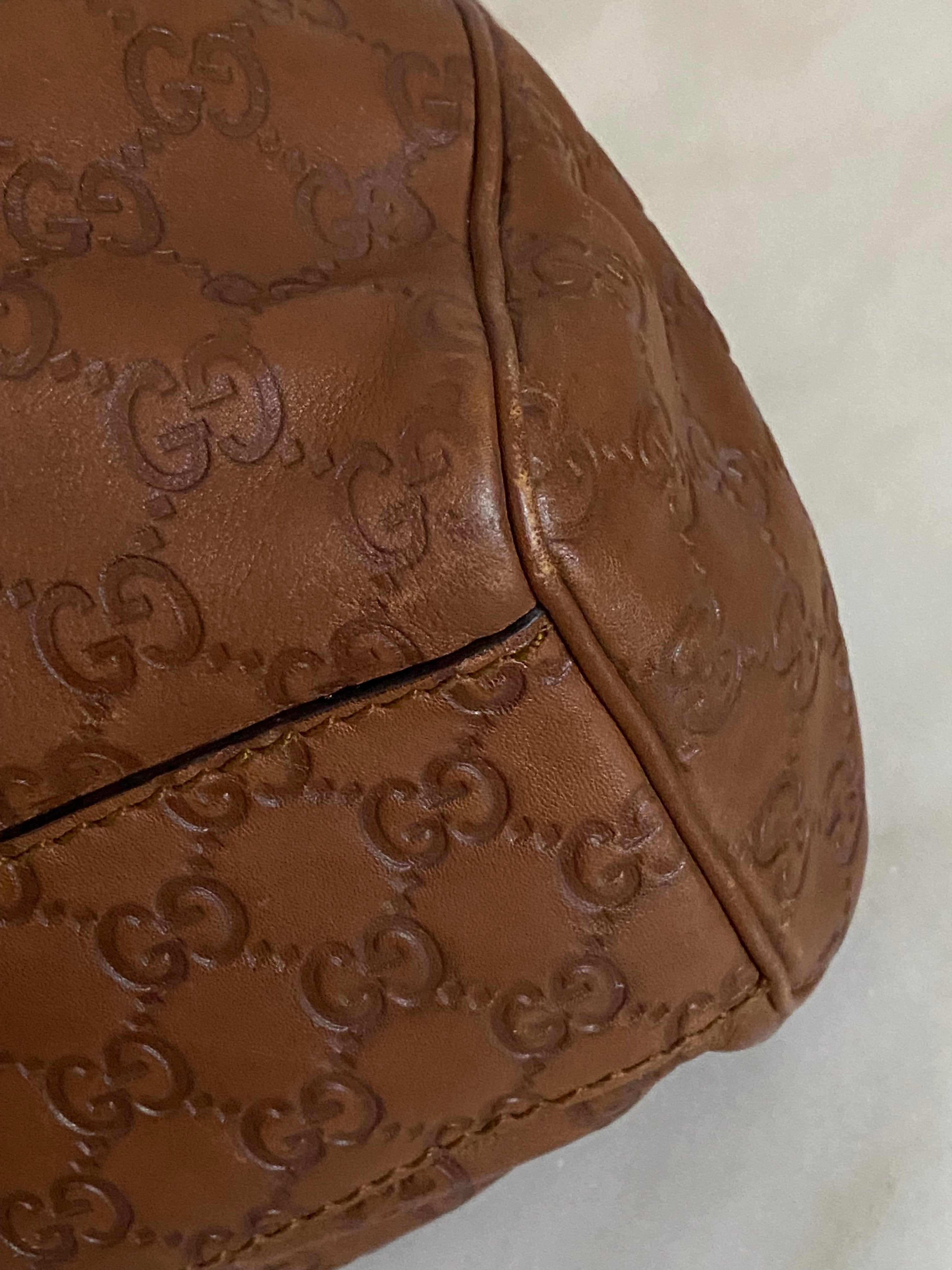 Gucci Brown Sukey Guccissima Tote Bag