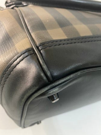 Burberry Smoked House Check Tote Bag