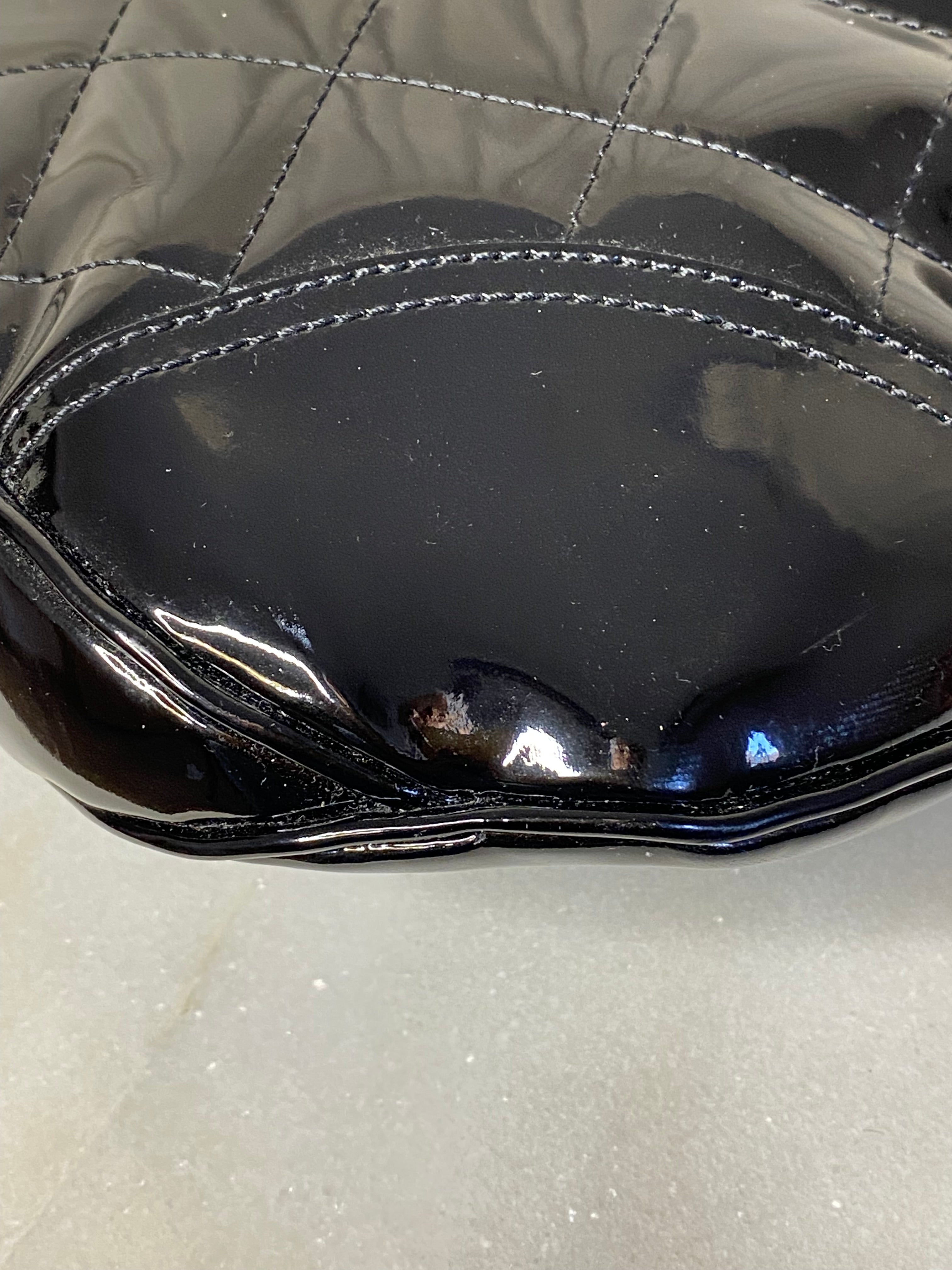 Burberry Black Quilted Hobo Bag