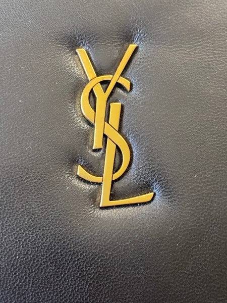 YSL Black Calypso Long Pouch