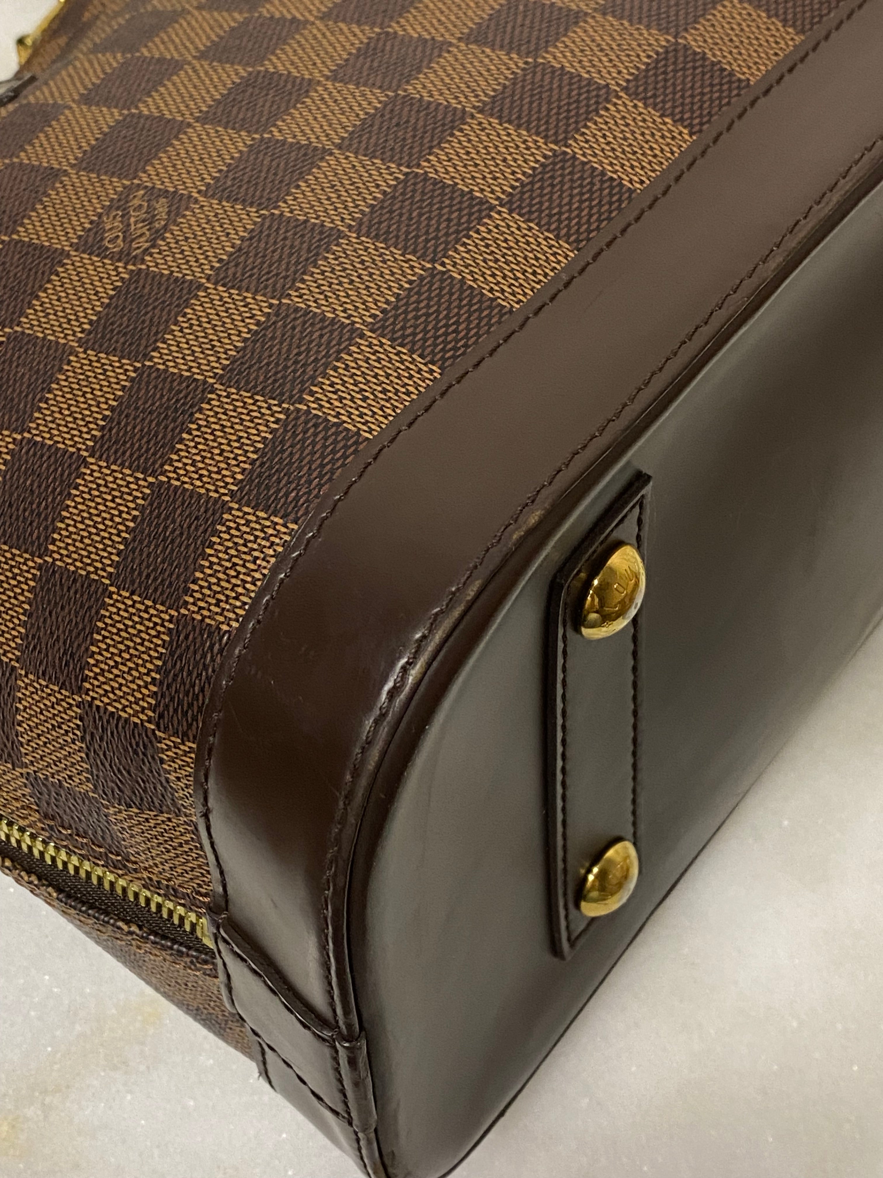 Louis Vuitton Damier Ebene Alma PM Bag