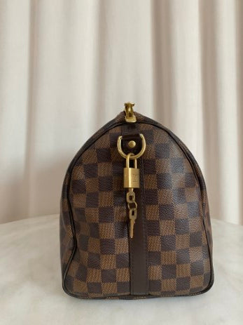 Louis Vuitton Damier Ebene Bandouliere Speedy 30 Bag