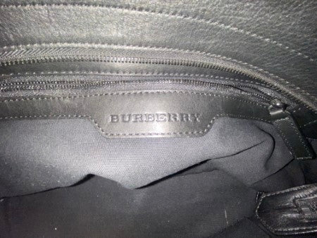 Burberry Smoked House Check Tote Bag