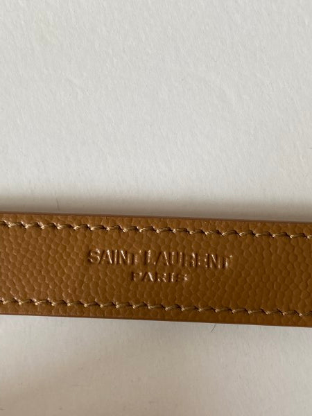 YSL Brown Monogram Classic Envelope Bag