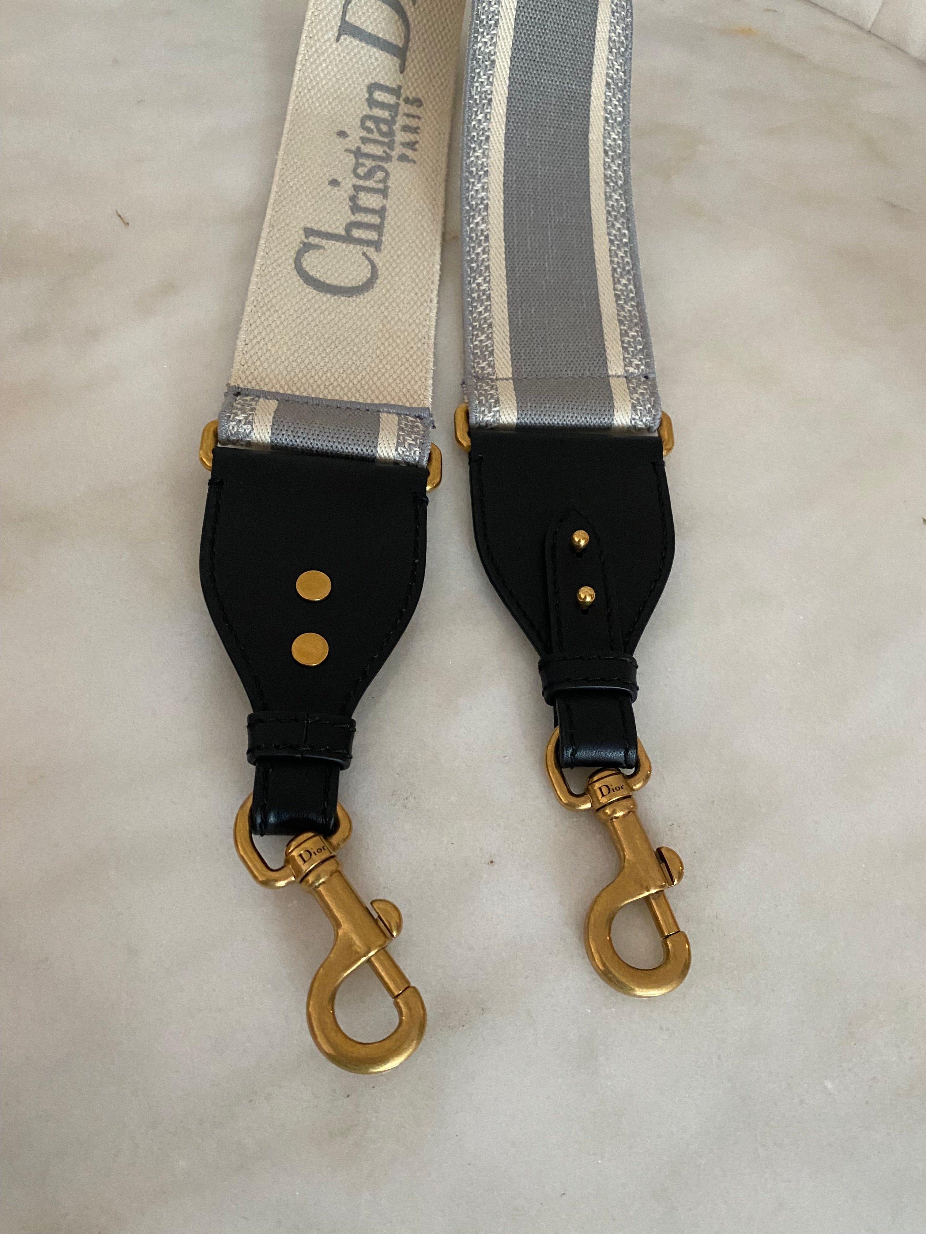 Christian Dior Tricolor Bag Strap