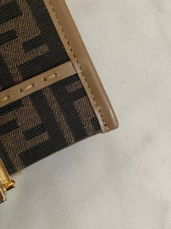 Fendi Brown FF Sunshine Small Bag