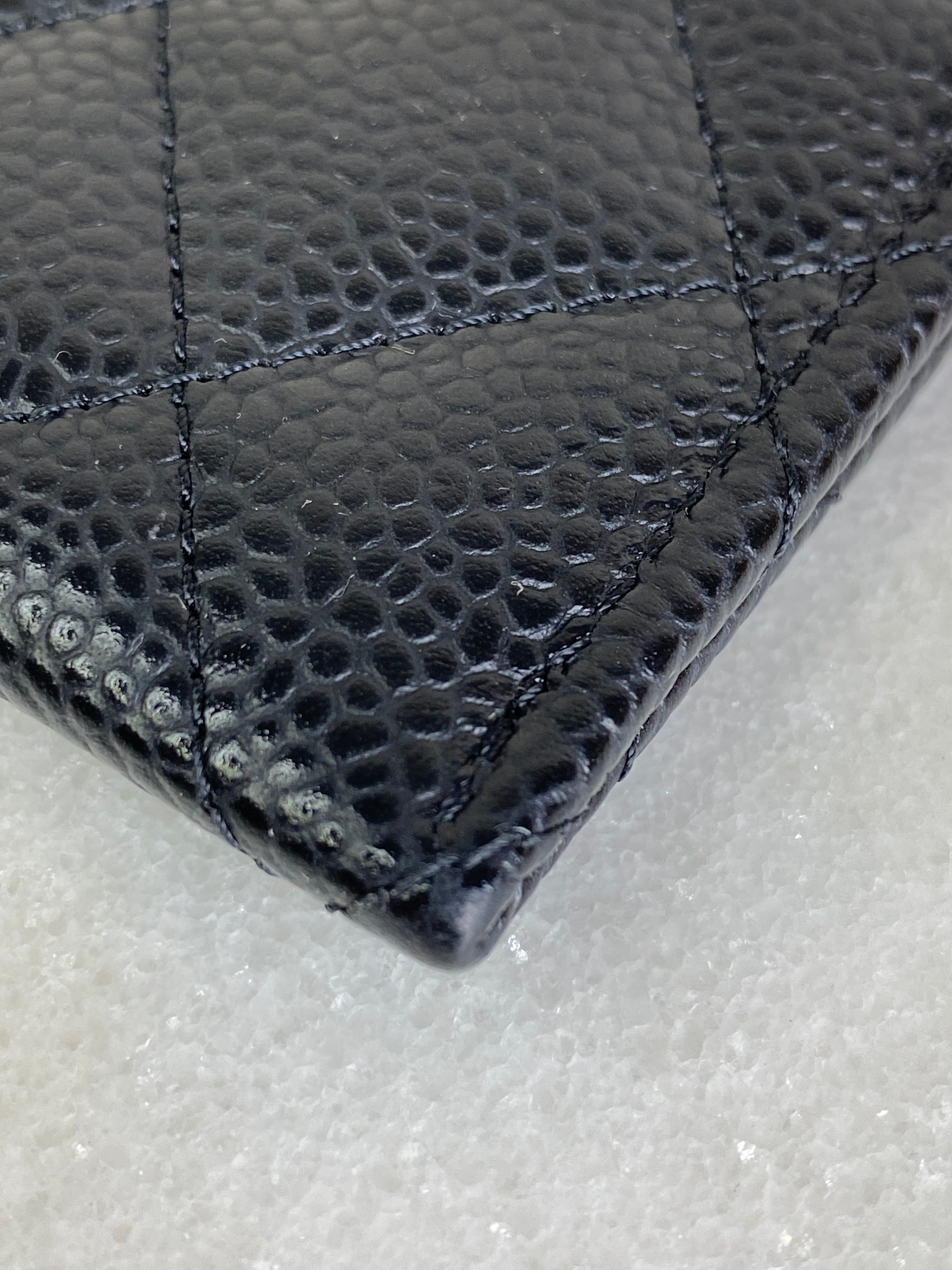 Chanel Black CC Logo Small Card Holder