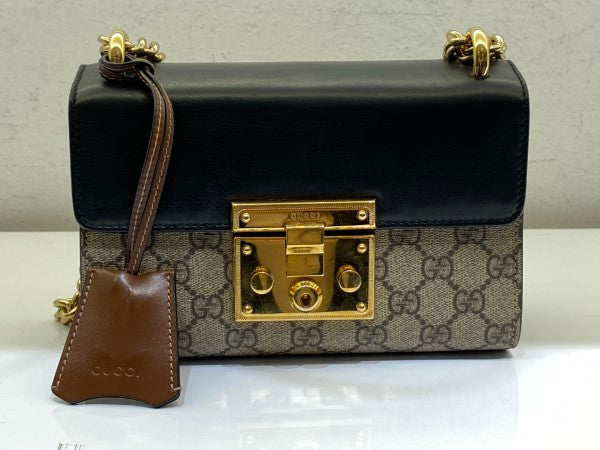 Gucci Tricolor Padlock Small Bag