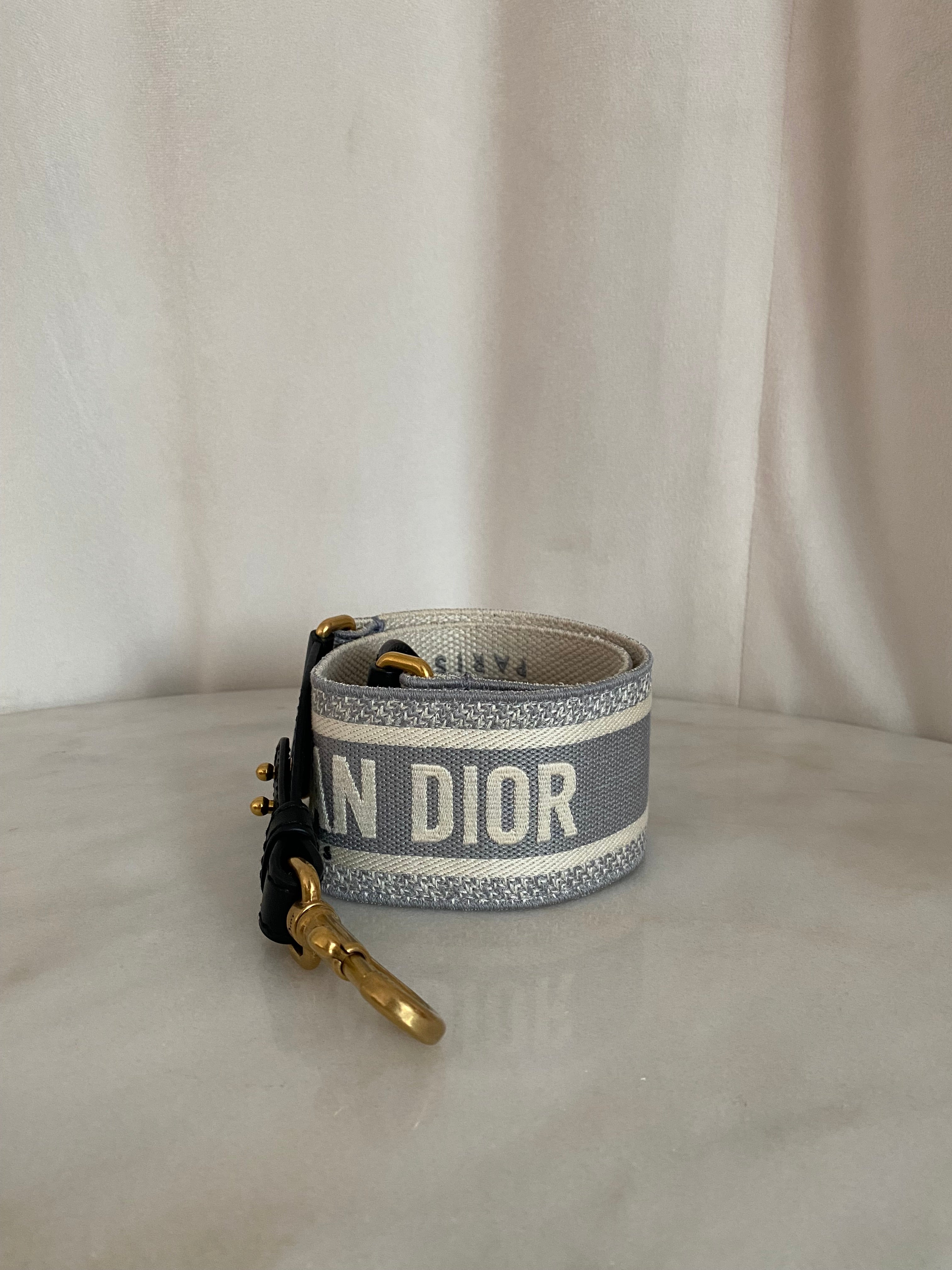 Christian Dior Tricolor Bag Strap