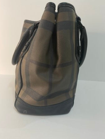 Burberry Smoked House Check Tote Bag