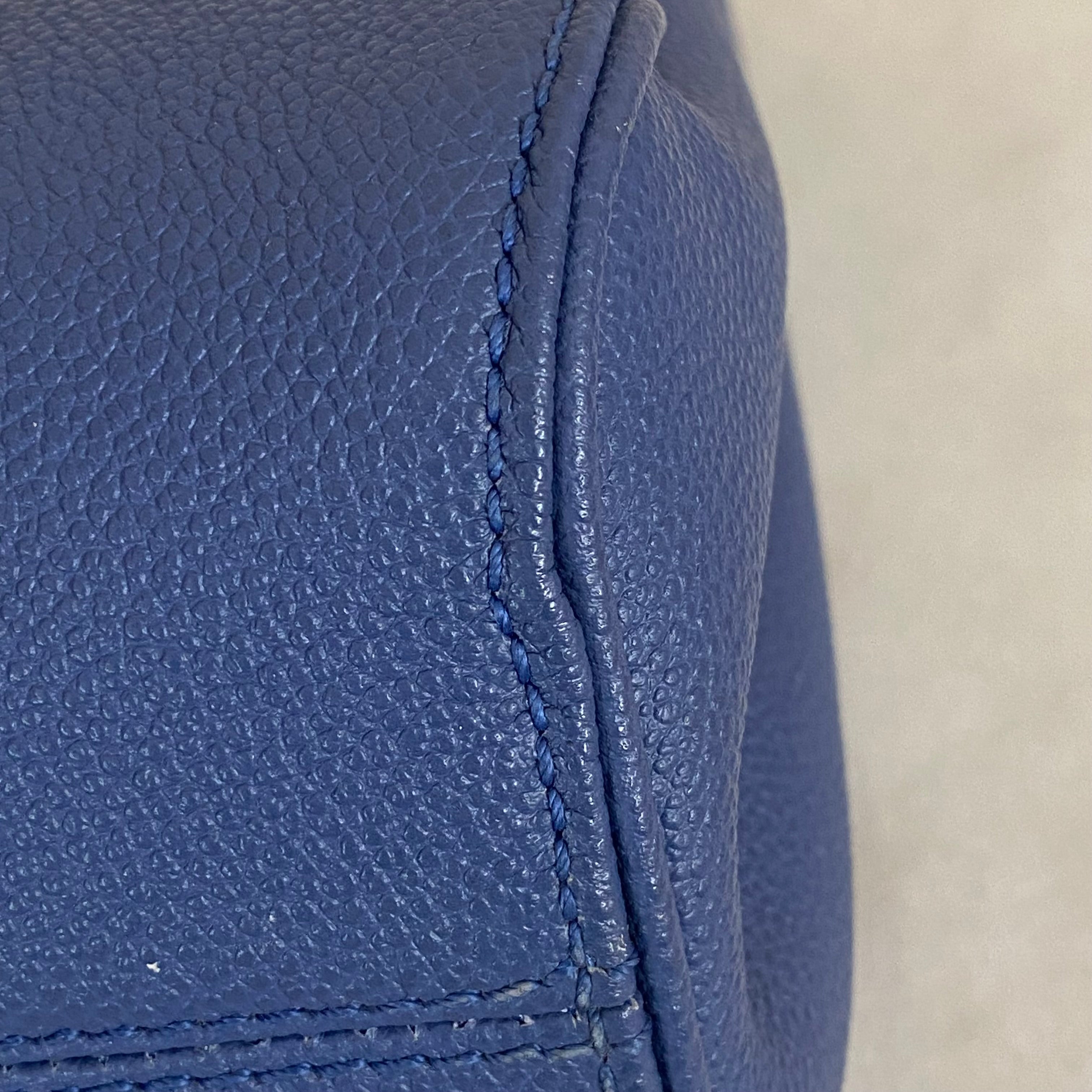 Louis Vuitton Blue Monogram Empreinte St Germain Large Bag