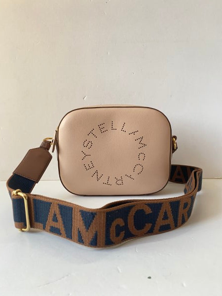 Stella Mccartney Pink Mini Logo Camera Bag