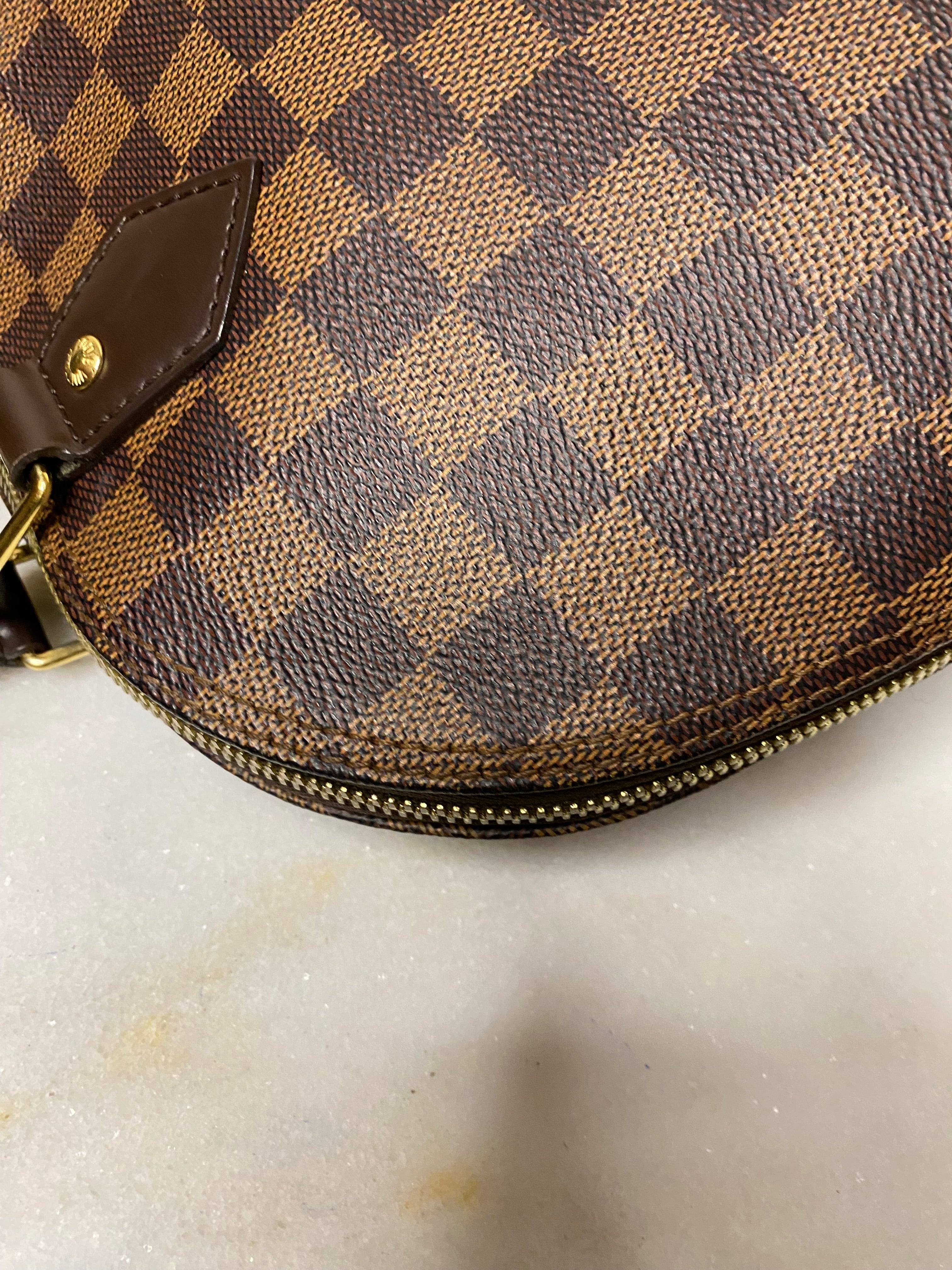 Louis Vuitton Damier Ebene Alma PM Bag