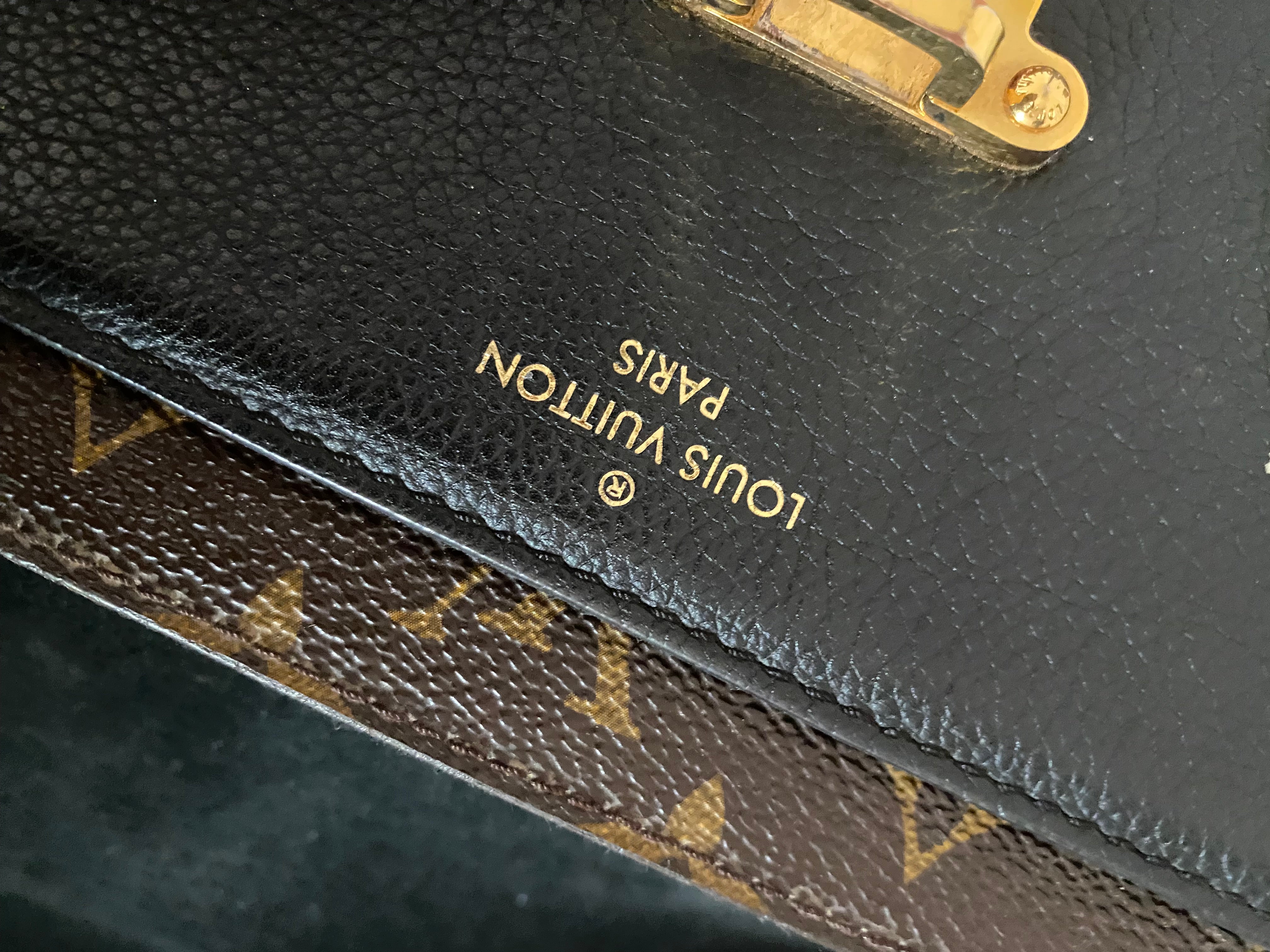 Louis Vuitton Monogram Black Victoire Shoulder Bag