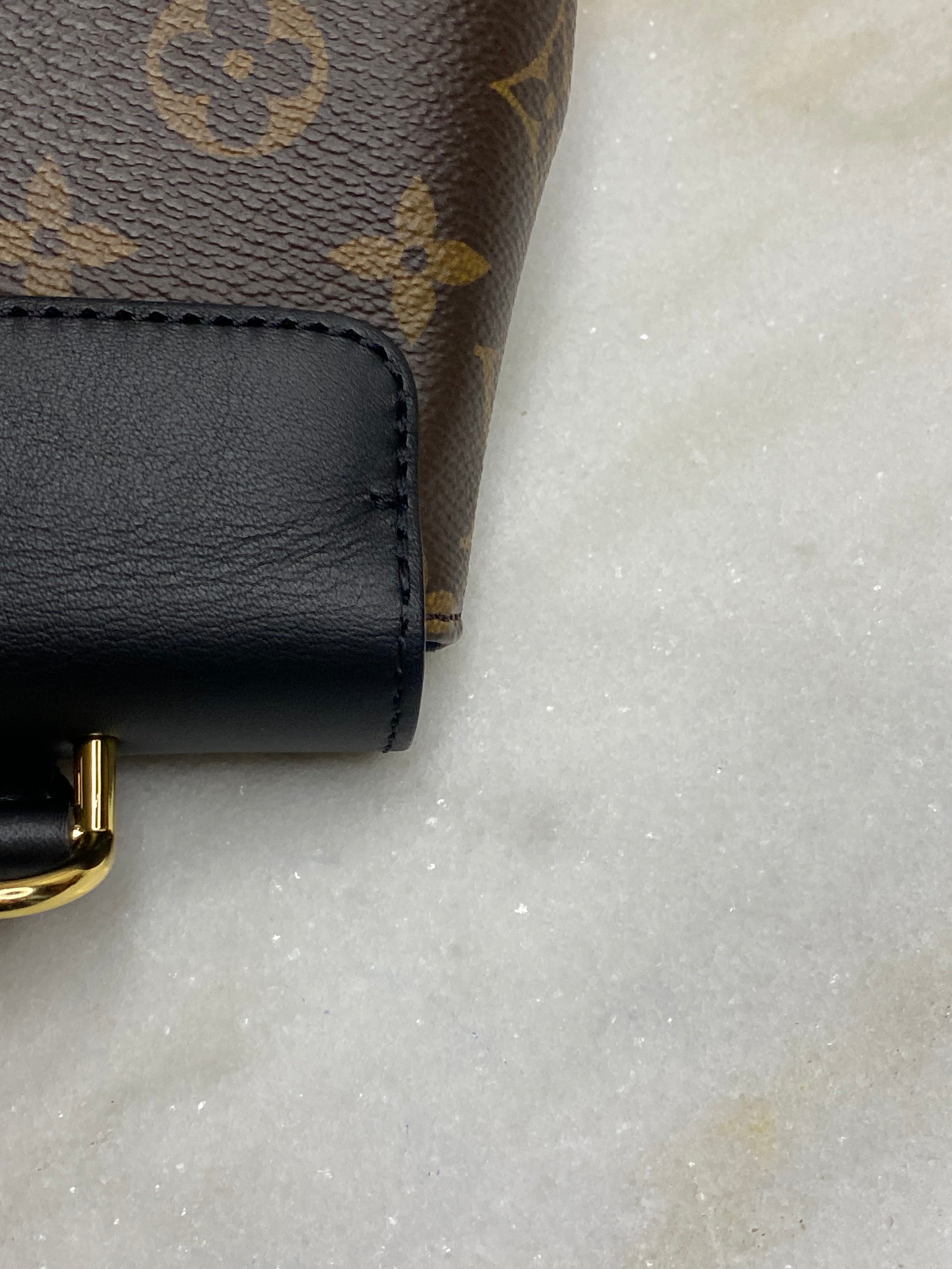 Louis Vuitton Monogram Black Locky BB Bag