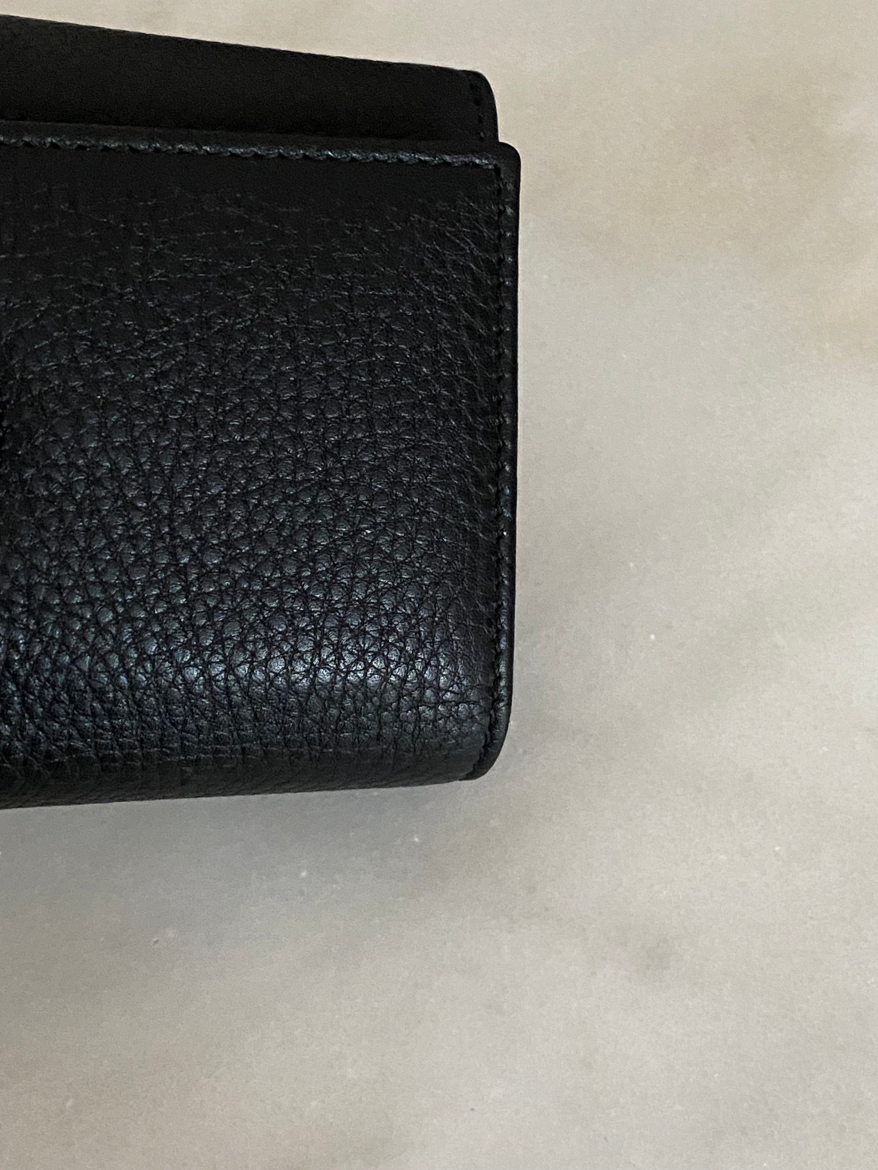 Gucci Black GG Soho Long Wallet