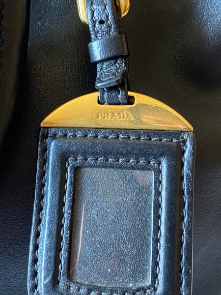 Prada Black Top Handle Bag