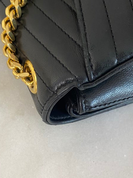 YSL Black Monogram Sulpice Small Bag