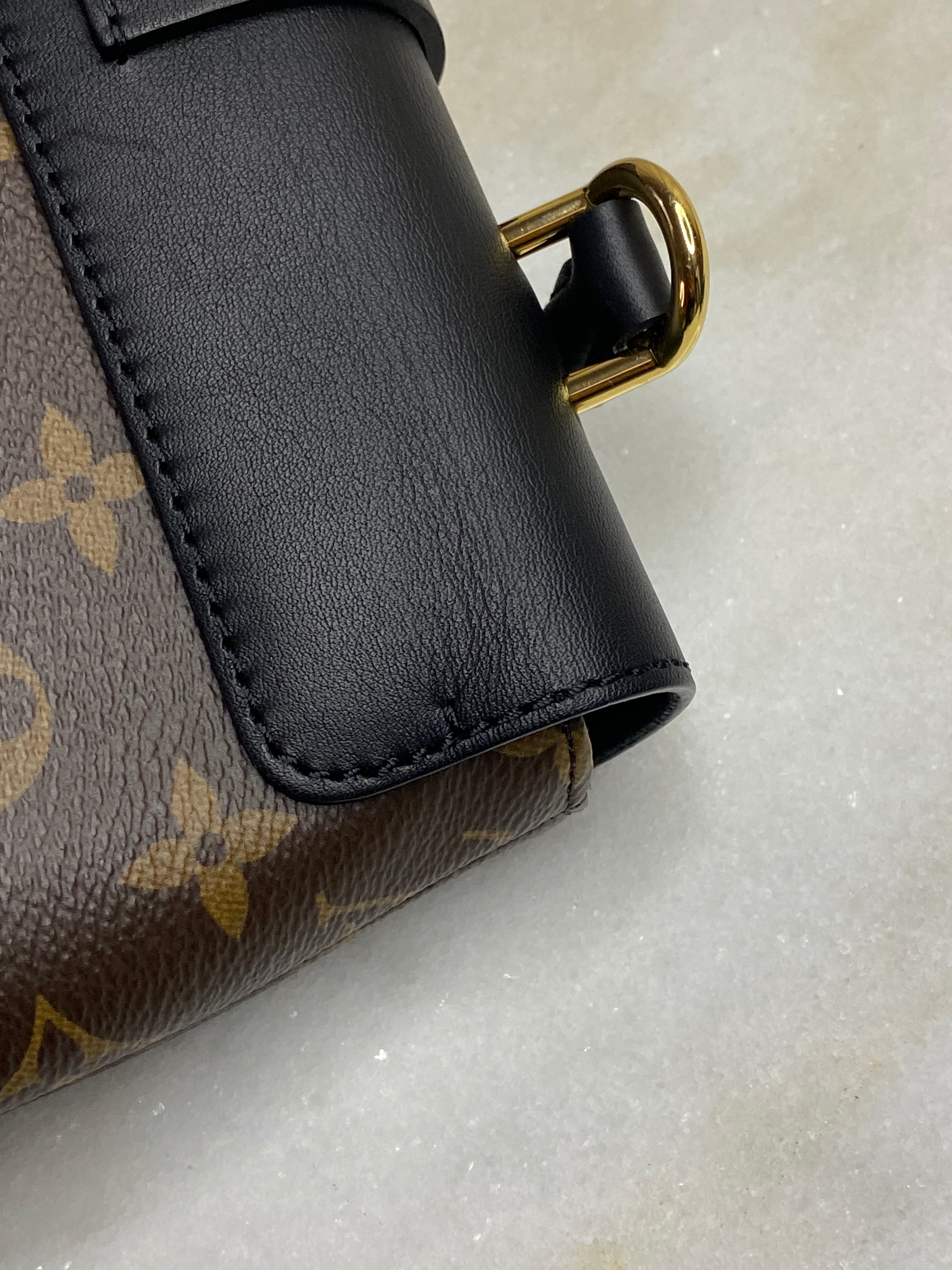 Louis Vuitton Monogram Black Locky BB Bag