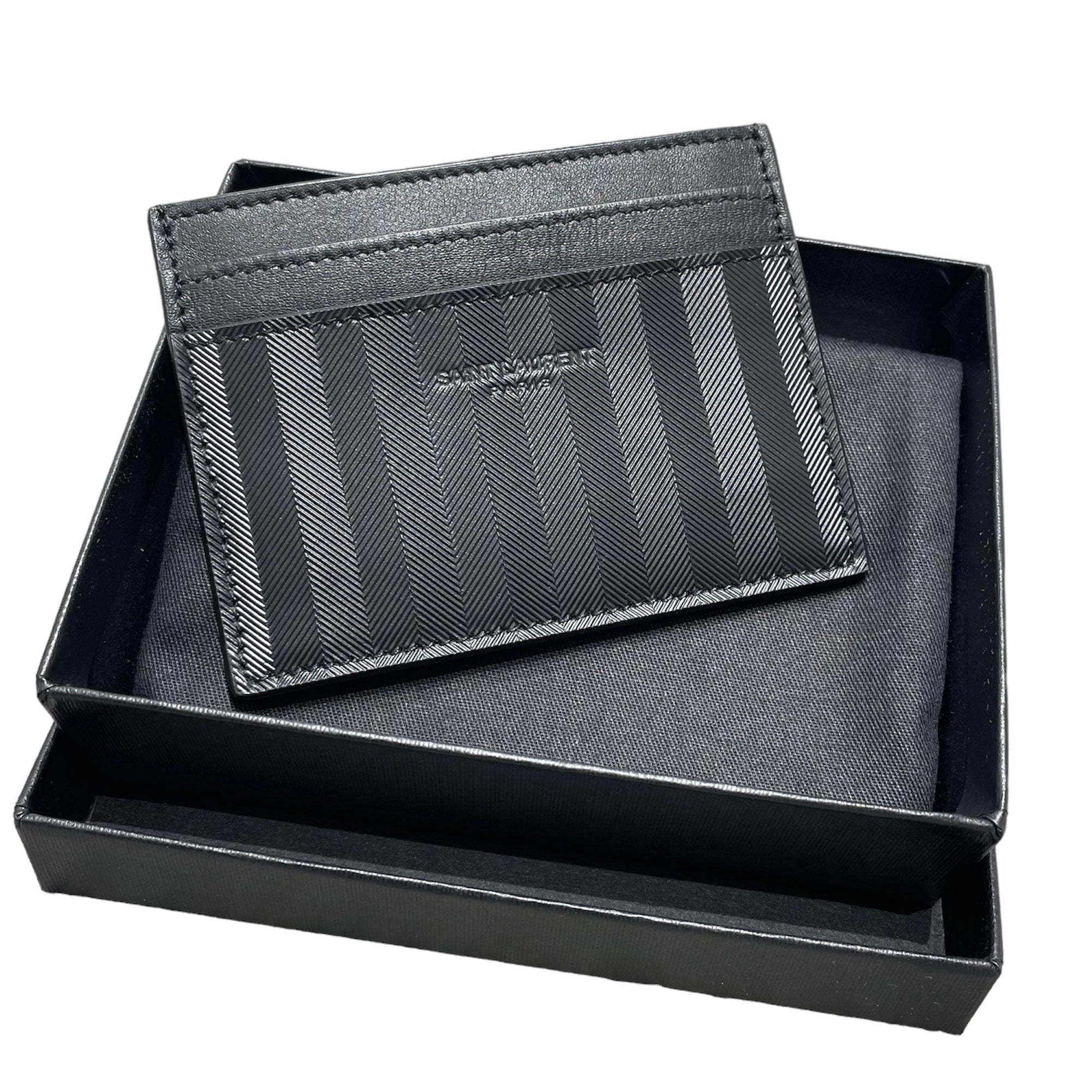 YSL Black Card Holder