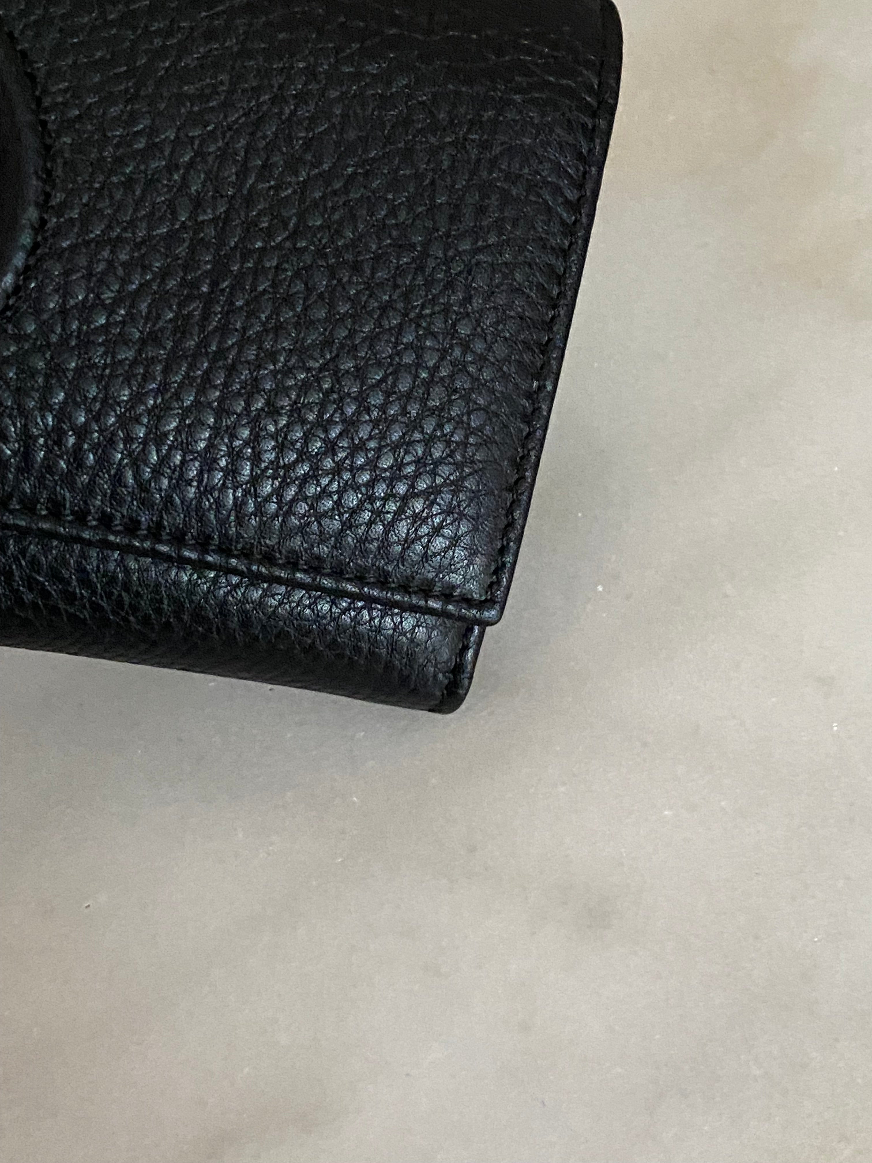 Gucci Black GG Soho Long Wallet