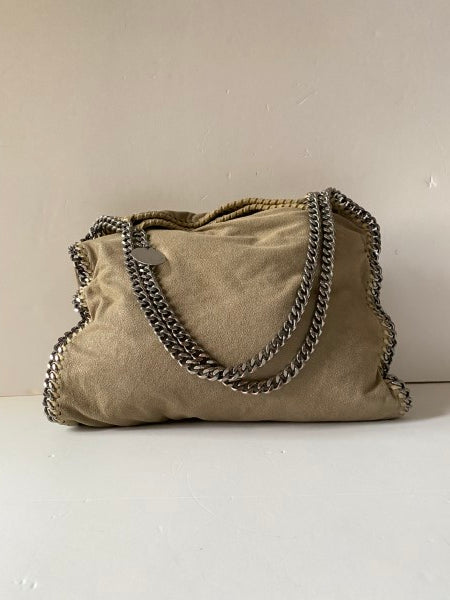 Stella Mccartney Beige Falabella Medium Bag