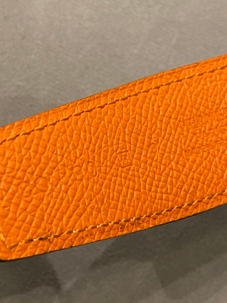 Hermes Bicolor H Buckle Reversible Belt