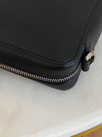 Valentino Black VLTN Crossbody Bag