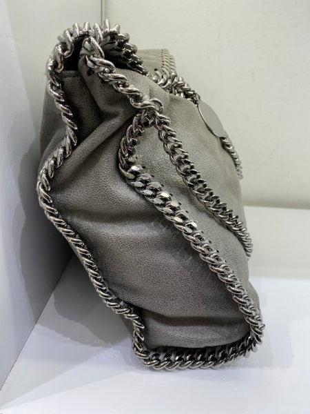 Stella Mccartney Grey Falabella Medium Three Chain Bag