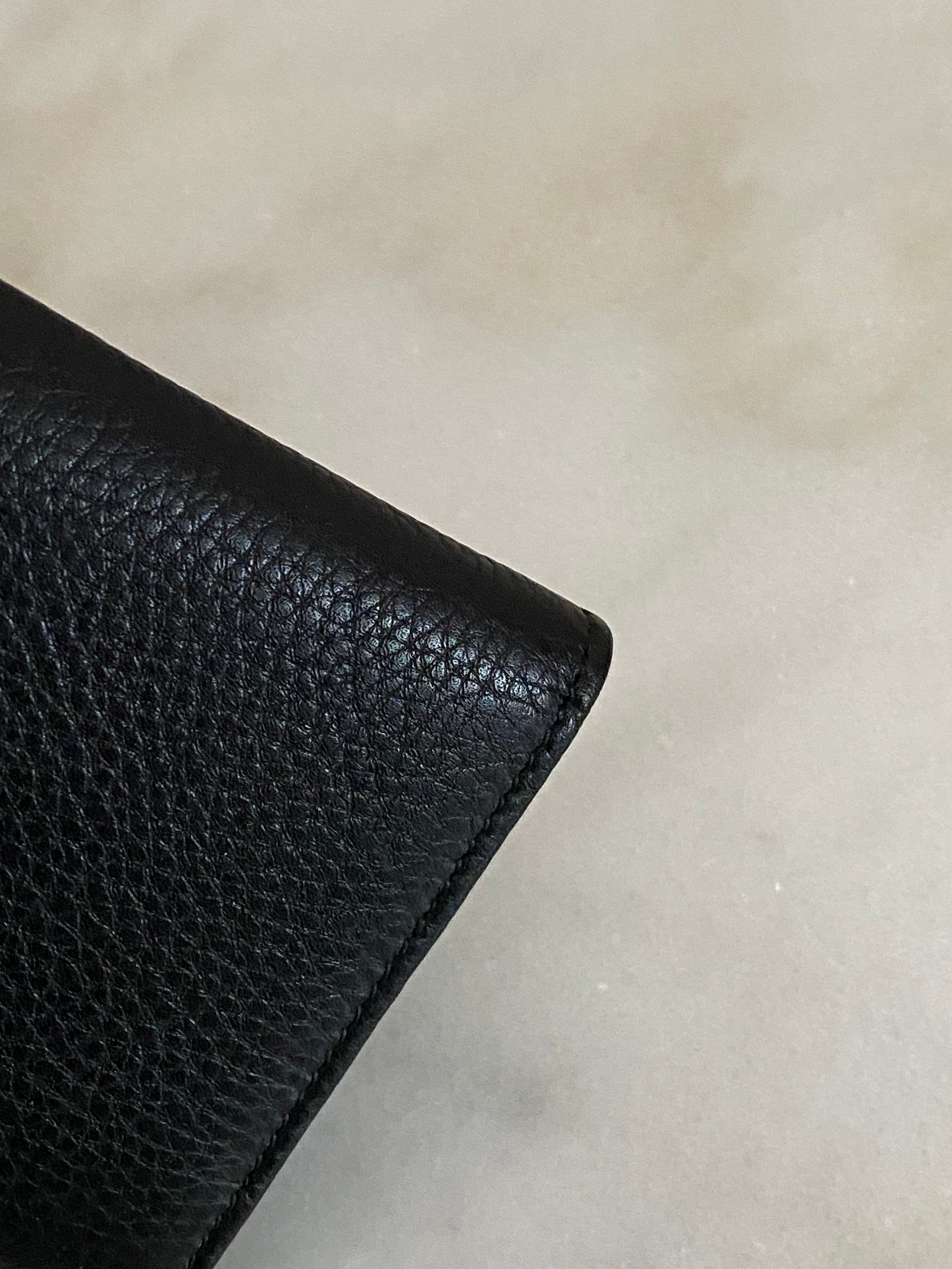 Gucci Black GG Soho Long Wallet