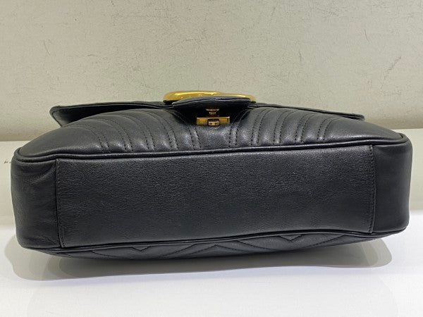 Gucci Black Marmont Medium Bag