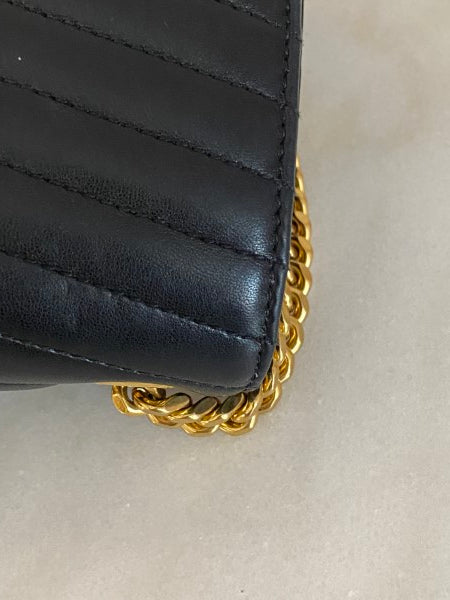 YSL Black Monogram Sulpice Small Bag