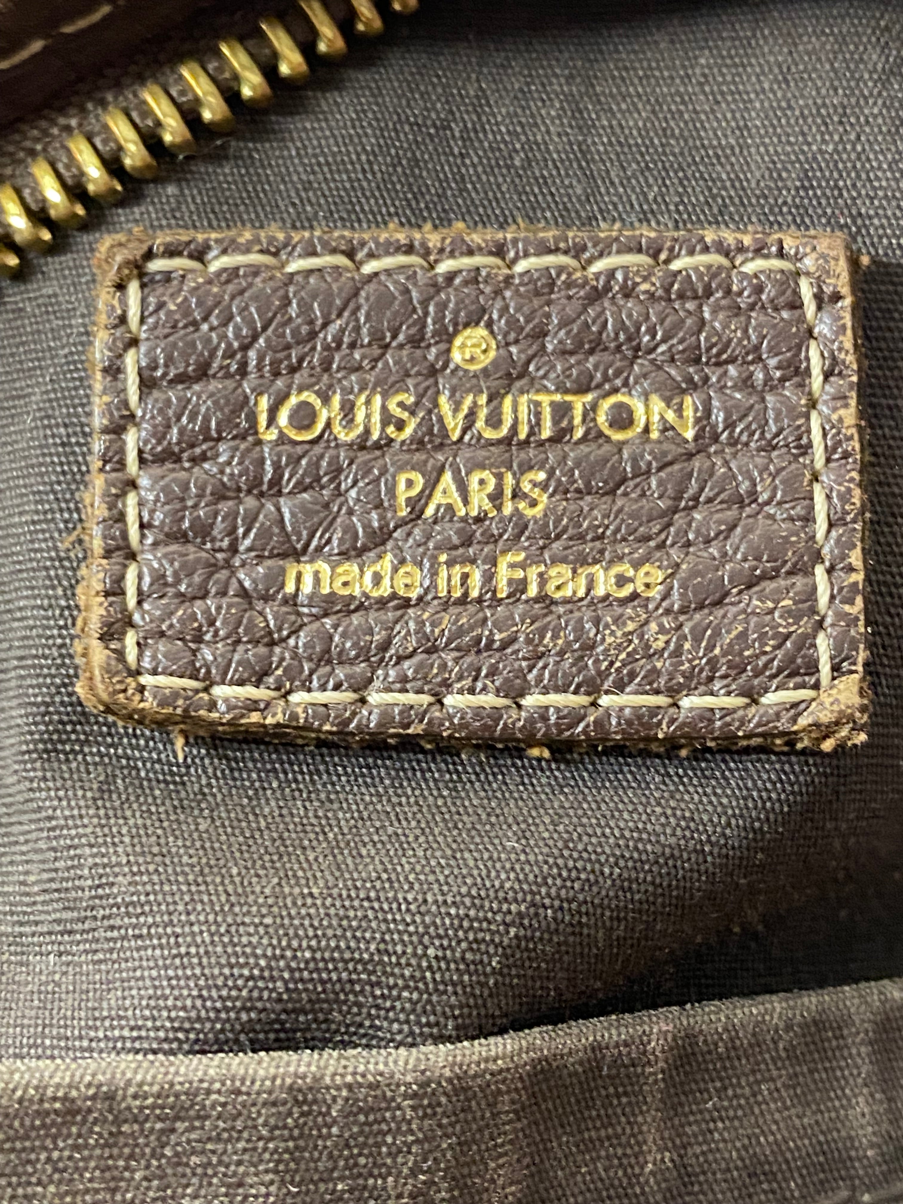 Louis Vuitton Brown Monogram Mini Lin Manon Shoulder Bag