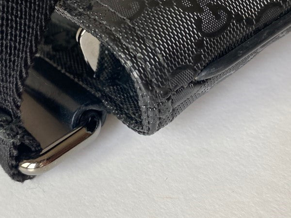 Gucci Black GG Crossbody Bag