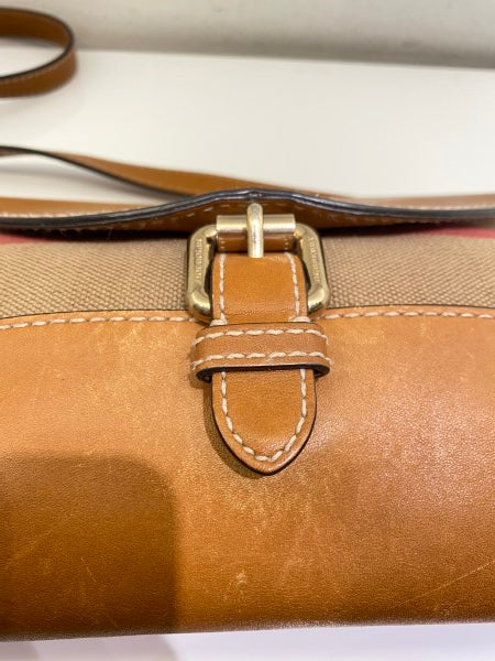 Burberry Camel House Check Bag