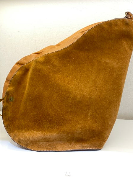Christian Dior Camel Saddle Crossbody Bag