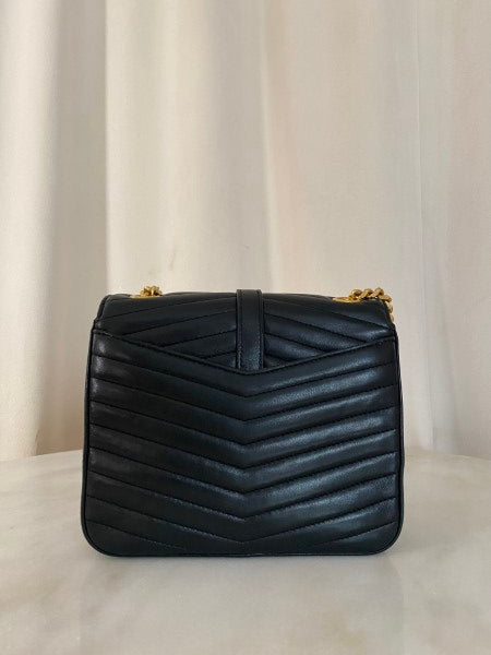 YSL Black Monogram Sulpice Small Bag