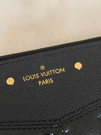 Louis Vuitton Black Monogram Empreinte Daily Pouch