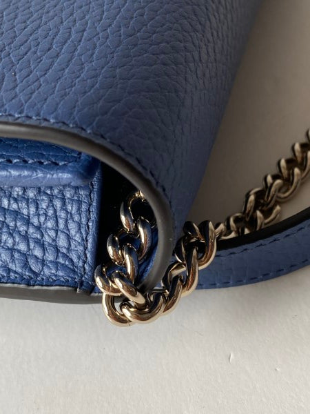 Gucci Blue Interlocking WOC